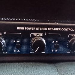 High Power Speaker Control Center PSPVC6