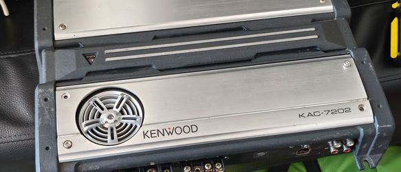 Kenwood KAC-7202 2-Channel Car Amplifier