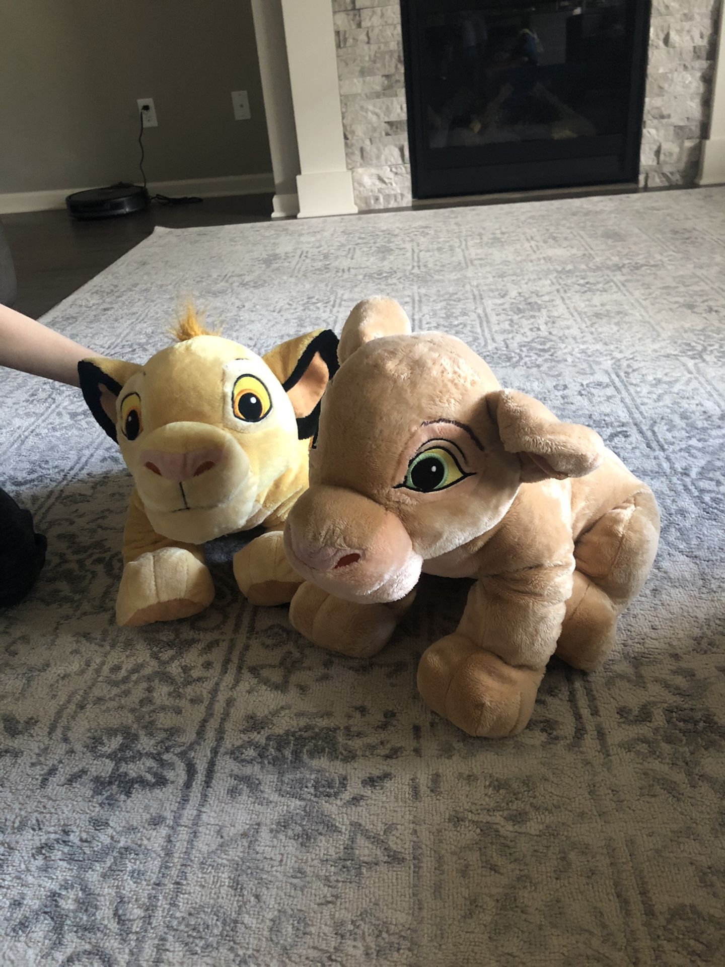 Stuffed animals from lion king