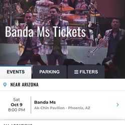 Banda Ms Tickets 