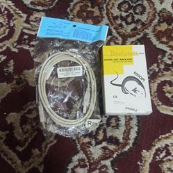 PS2 Mouse Plus USB Cable Combo