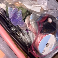 Ribbon Rose Materials