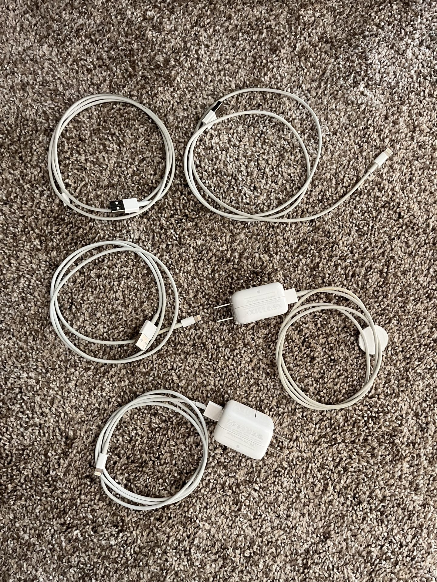 iPhone And Apple Watch Cables 
