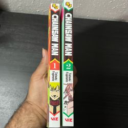 Chainsaw Man manga 1 & 2