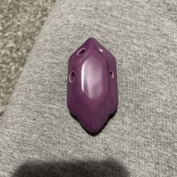 Functional Ocarina Legend of Zelda Purple Rupee