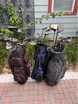 (3) Mens golf club sets. All right handed. $100 each