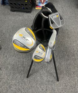 Junior Golf Club Set w/ Bag - Yellow