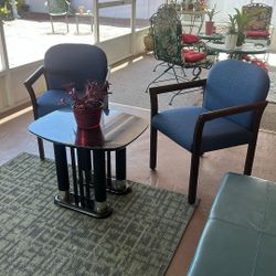 Two Chairs & Table (Will Sell Individually)