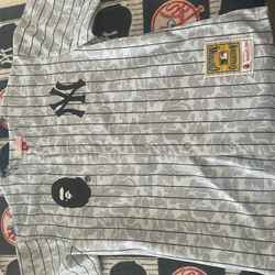 Bape /New York Yankees Collaboration Jersey