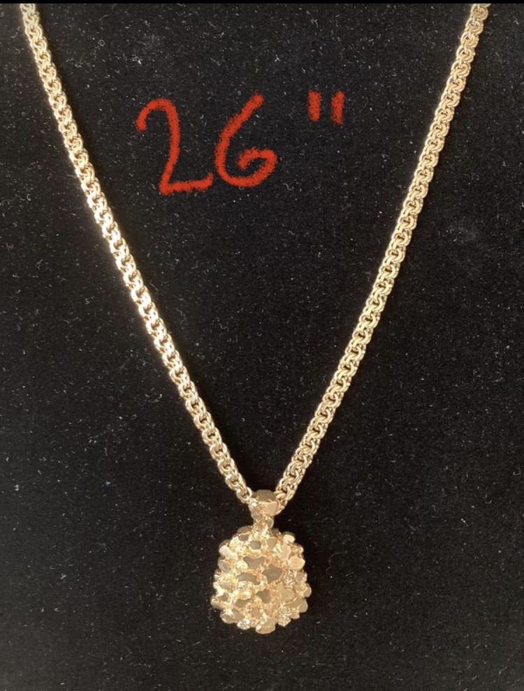Gold plated 14K necklaces and Each Free