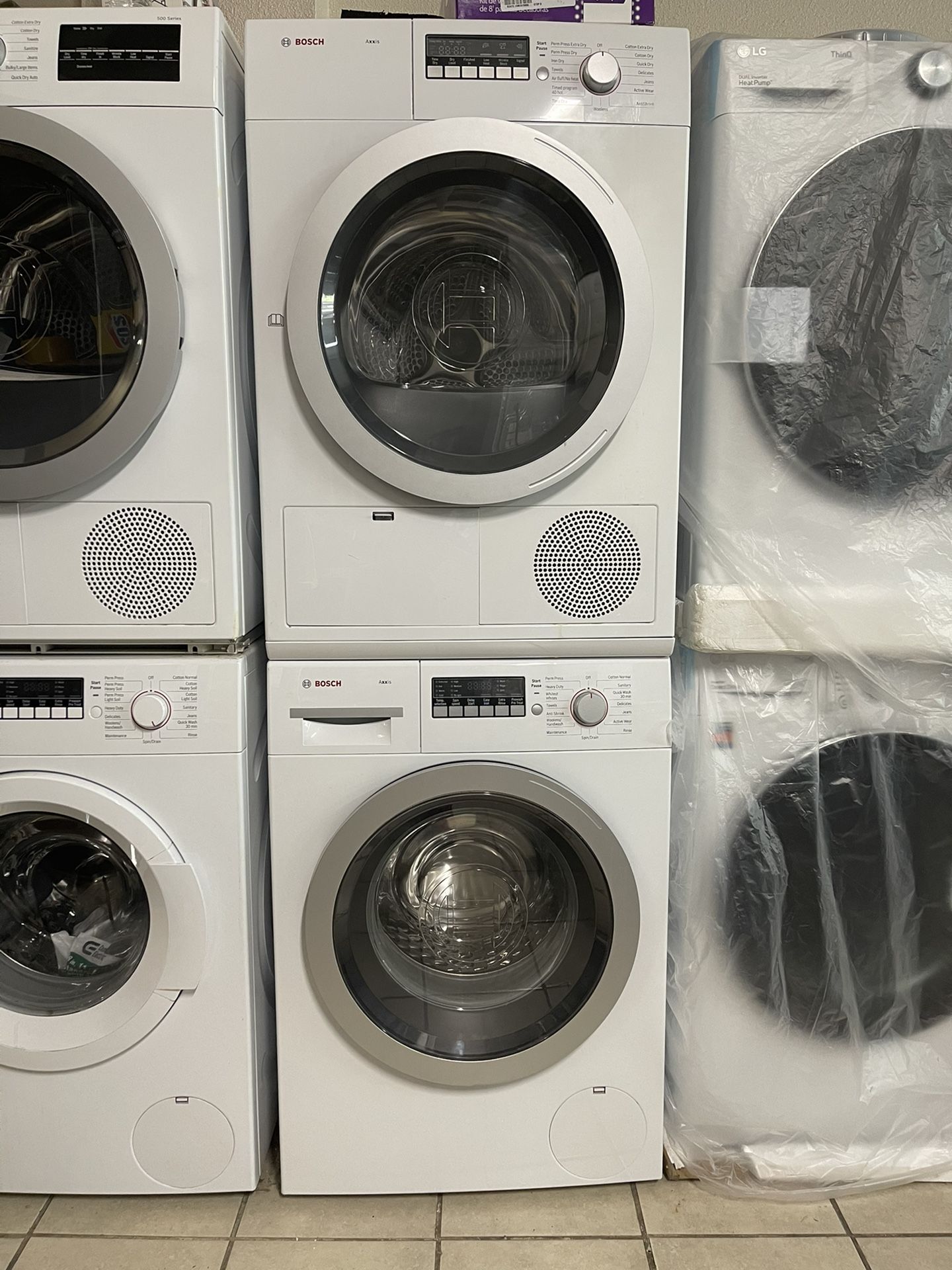 bosch washer dryer sale