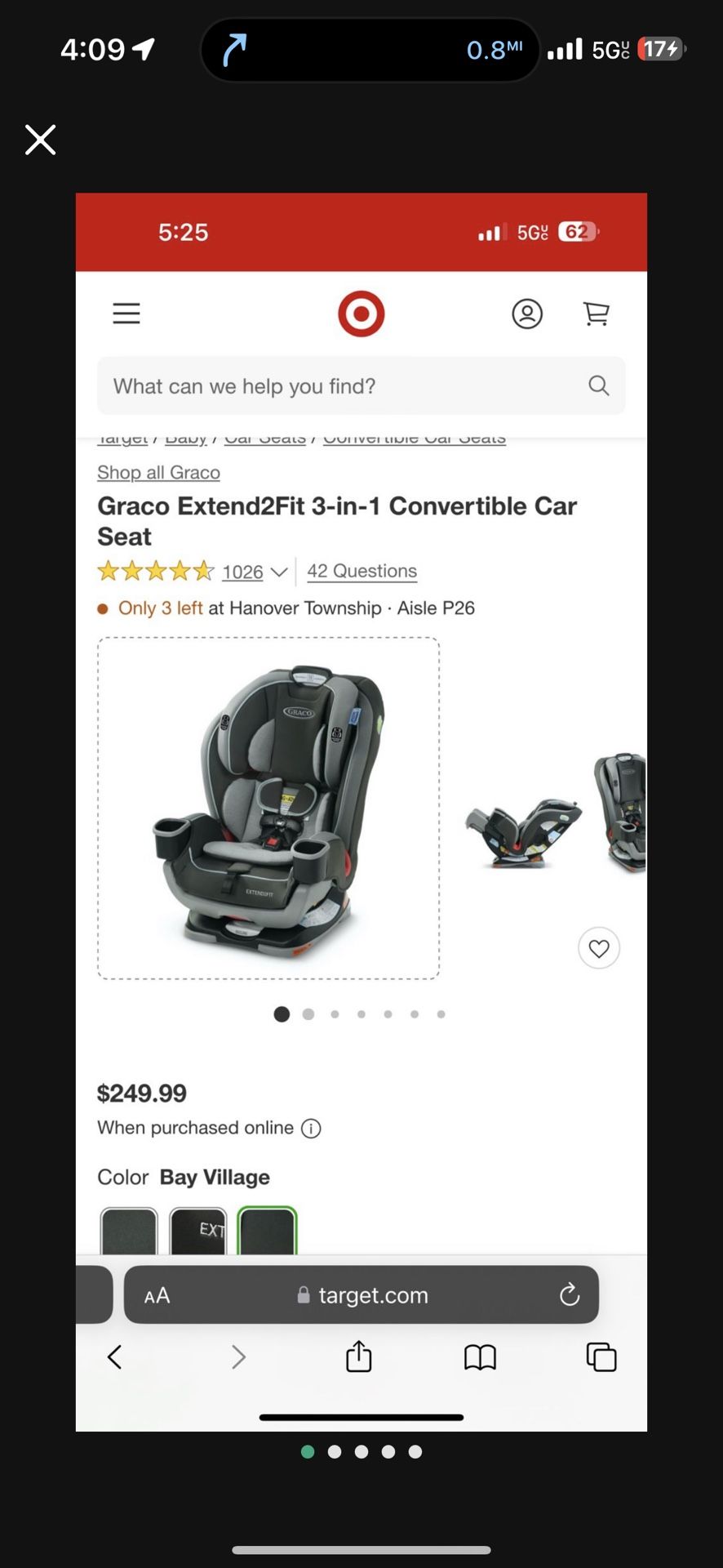 Graco Car seat