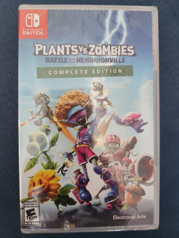 Plants Vs Zombies Battle For Neighborville Complete Edition Game For Nintendo Switch (Brand New)