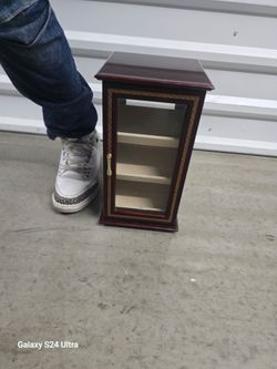 Mahogany Jewelry Case or Glasses Case