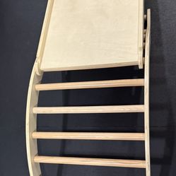 Montessori Wooden Slide