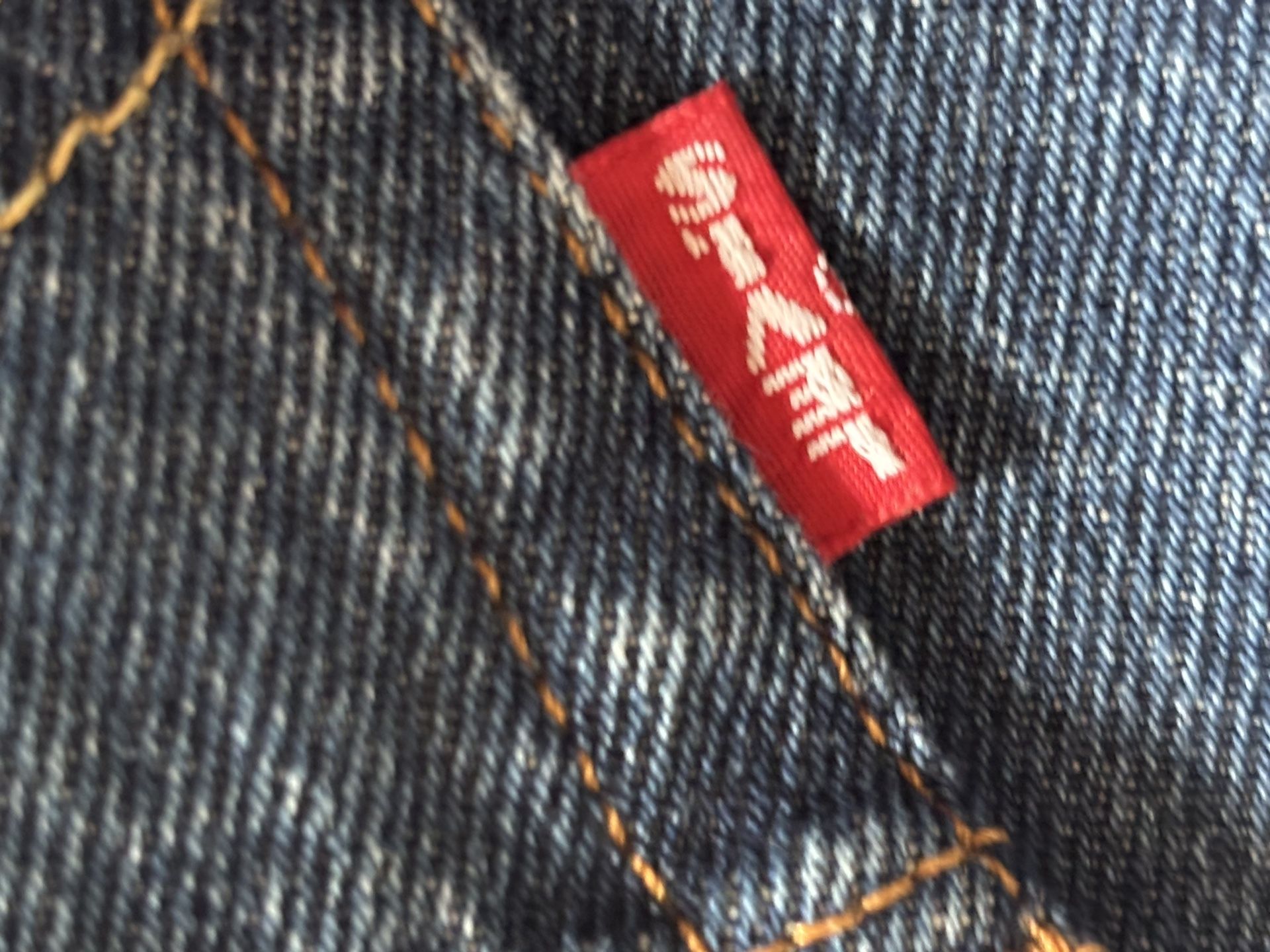 Large (E) Levi’s Jeans Size W28xL32 Button Fly San Francisco