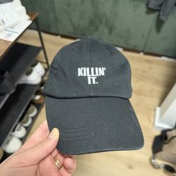 Killin' It black cap hat