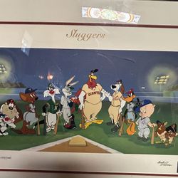 Looney Tunes Baseball Sluggers Limited Print 