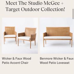 *Used* Studio McGee Outdoor Furniture Set