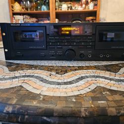 TASCAM 202MKIII Professional Dual Cassette Deck - Both Decks Play