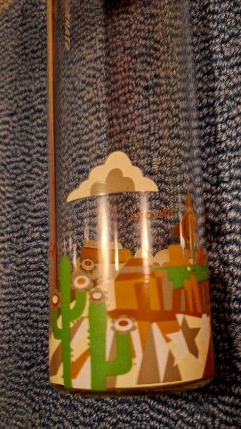 Starbucks Glass Water Bottle Arizona