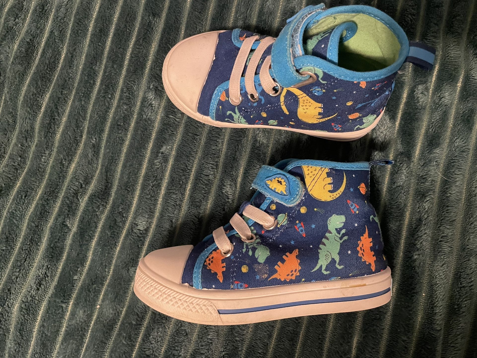 Size 7 Toddler Dinosaur High Tops 