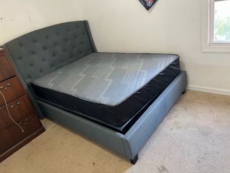 Queen bed frame only