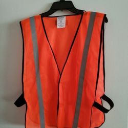 Orange Body Gaurd Safety Vests Pack Of 5..