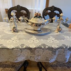 Italian Capodimonte Porcelain Tureen 