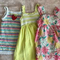 Old Navy, baby gap, Zara girls Dresses Size 5t, 5, 6