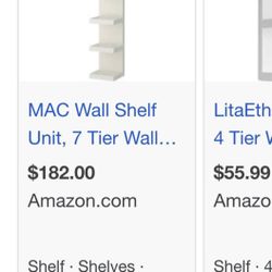7 tier wall shelf
