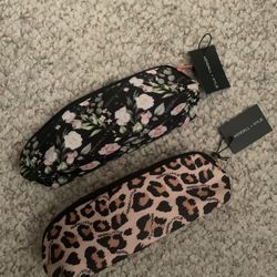 🎁NWT 2 KLYIE KENDALL COSMETIC MAKEUP BAG PENCIL CASE 