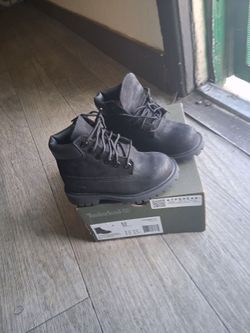 Black timerland kids toddler