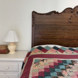 Handmade Vintage Quilt King Size 