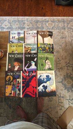The New Yorker Magazine Lot of 12