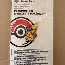 Delivery Pikachu Pin