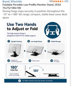 XFlexVida X-C01 Foldable VESA Monitor Stand