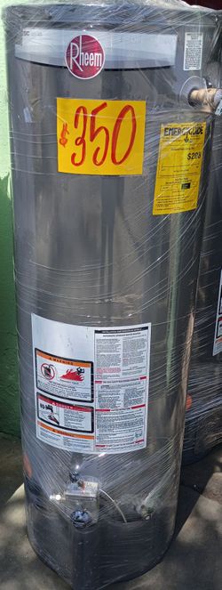 Rheem water heater 40gl