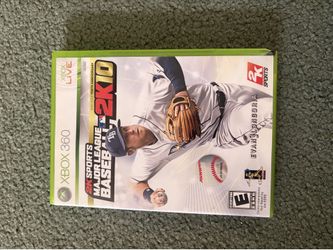 Xbox 360 Major League Baseball 2k10 Game