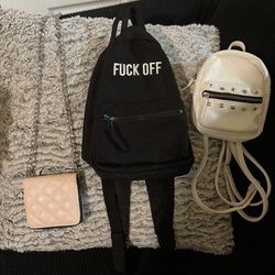 Purse, Mini Backpacks 