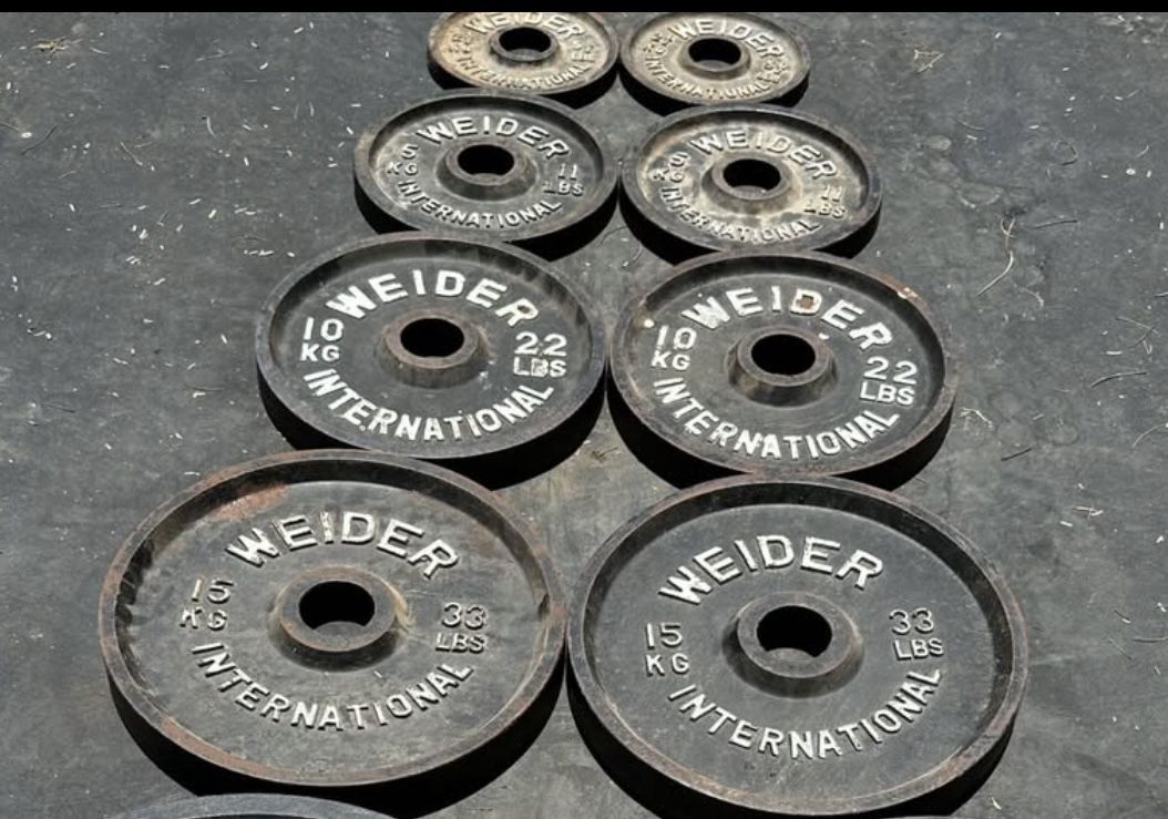 Weider International Olympic Weight Set