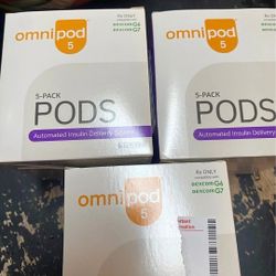 New In Box Omnipods Up For Sale