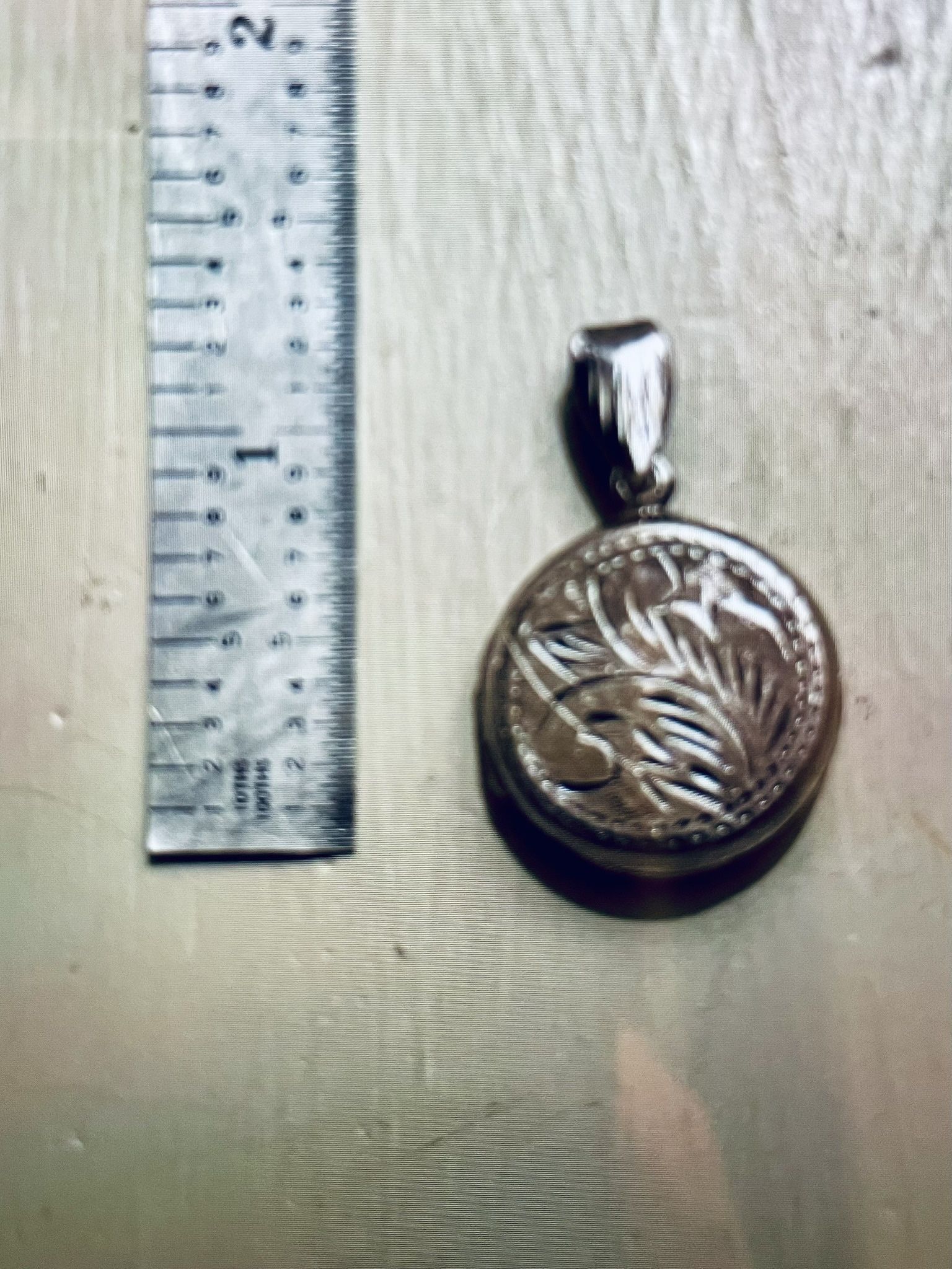 Silver Locket - $30