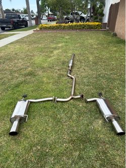Tsudo catback exhaust for Acura TL 04-08