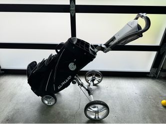 ALL IN ONE Golf Bag + Golf Cart Caddy Combo