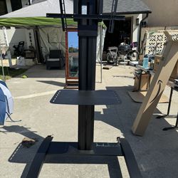Indoor/Outdoor Rolling TV Stand
