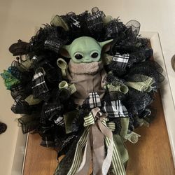 Star Wars Yoda Wreath
