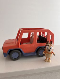 Bluey Car With Chilli Character