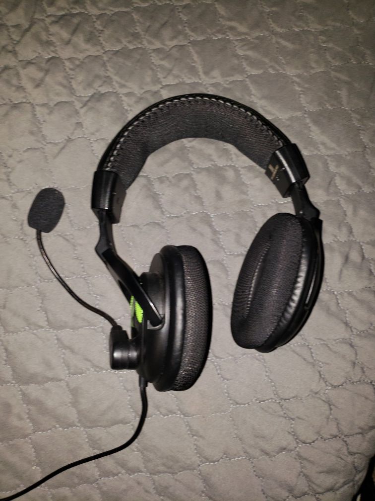 Turtle Beach Ear Force x12 Silver/Black Headband Headsets
