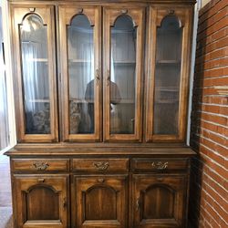 ANTIQUE  CHINA HUTCH